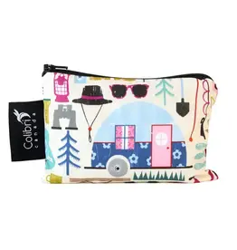 Small Reusable Snack Bag - Happy Camper