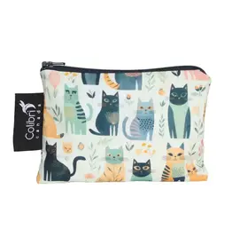 Small Reusable Snack Bag - Cats