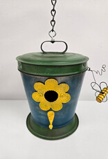 Blue/Green Birdhouse