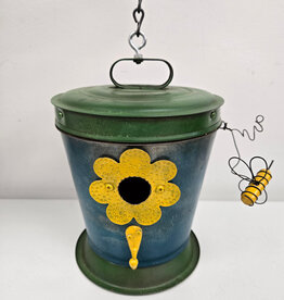 Blue/Green Birdhouse