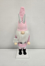Easter Gnome Nutcracker - pink