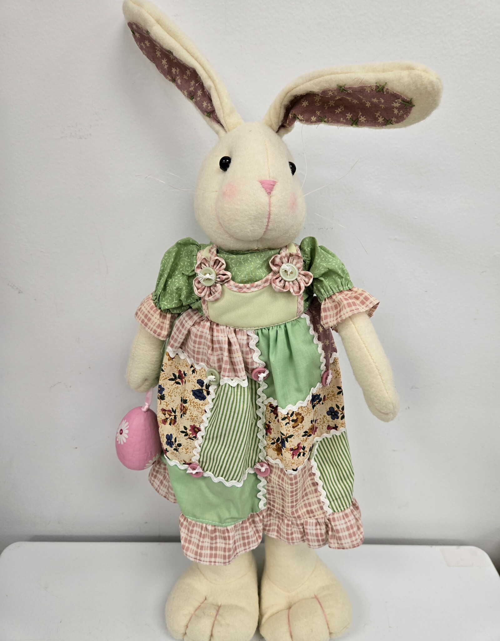 Tall Spring Felt Bunny