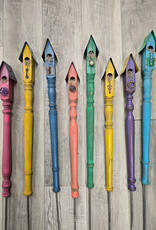 Spindle Garden Stake - various colours