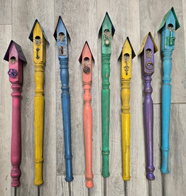 Spindle Garden Stake - various colours