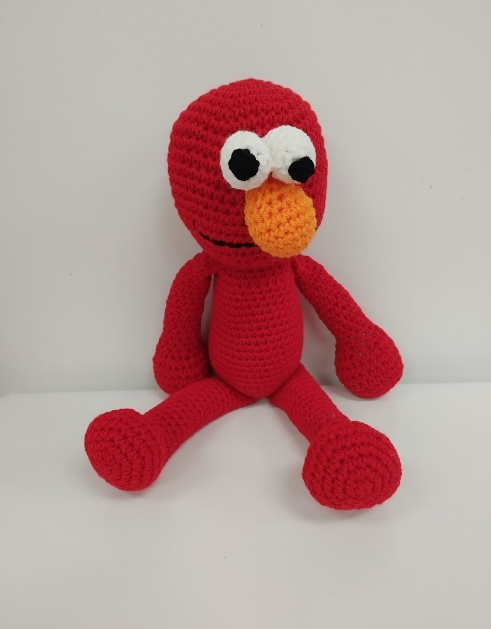 Crocheted Large Stuffie - Elmo