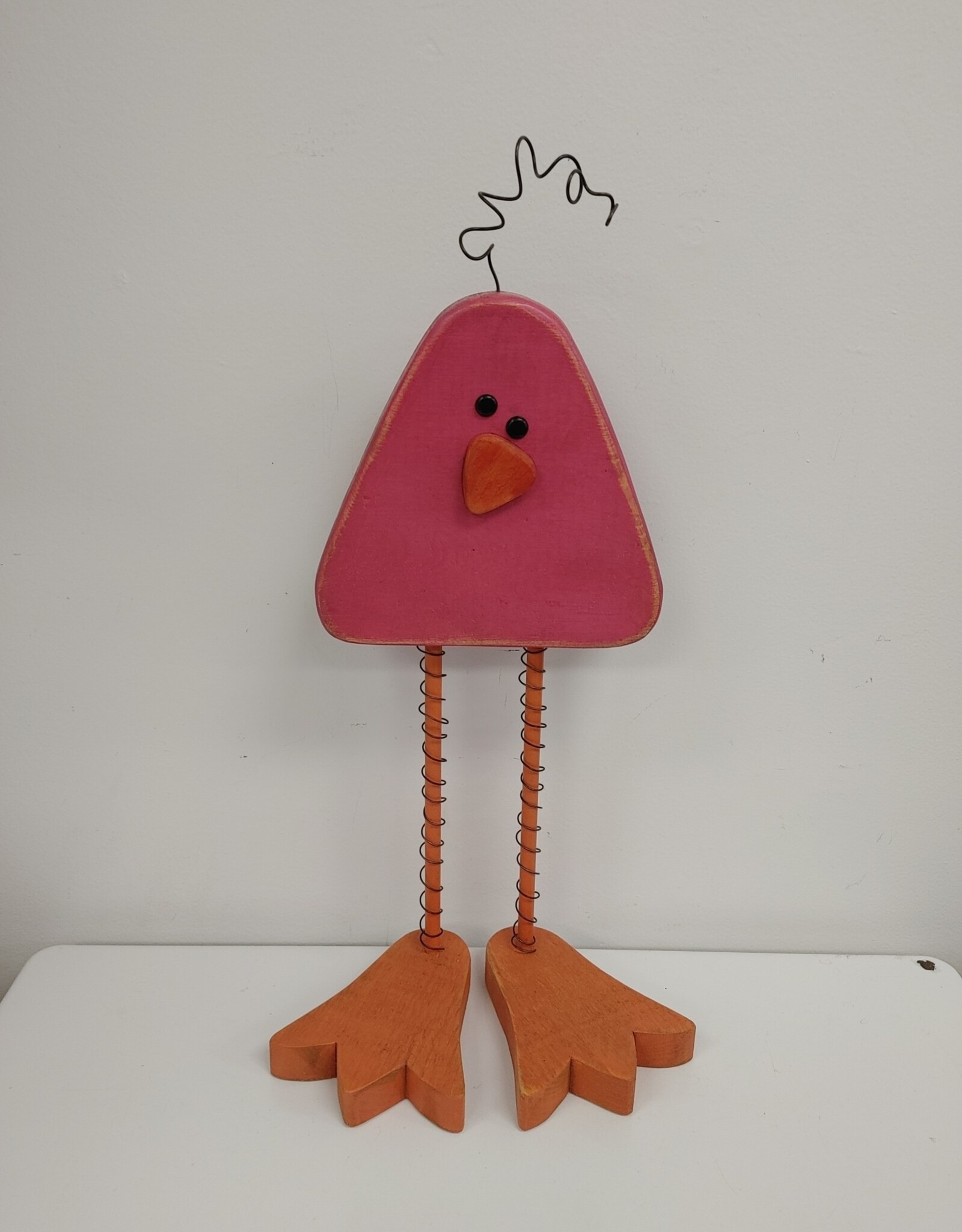 Wooden Chick - pink