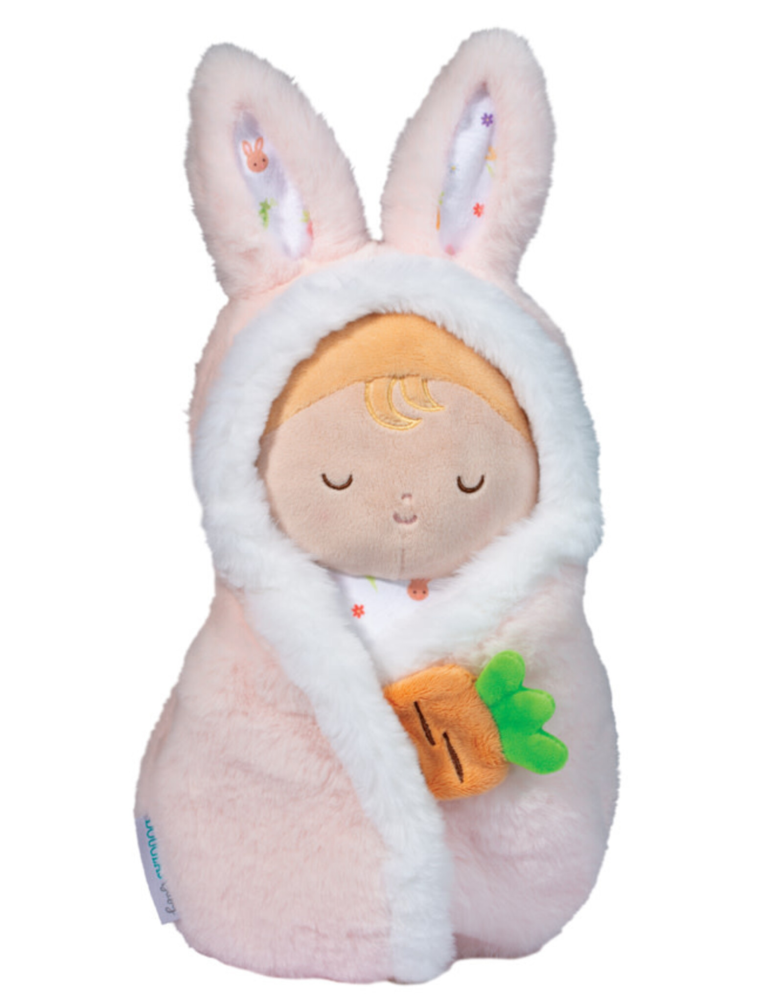 Douglas Cuddle Toys Garden Baby Pink Bunny Hug