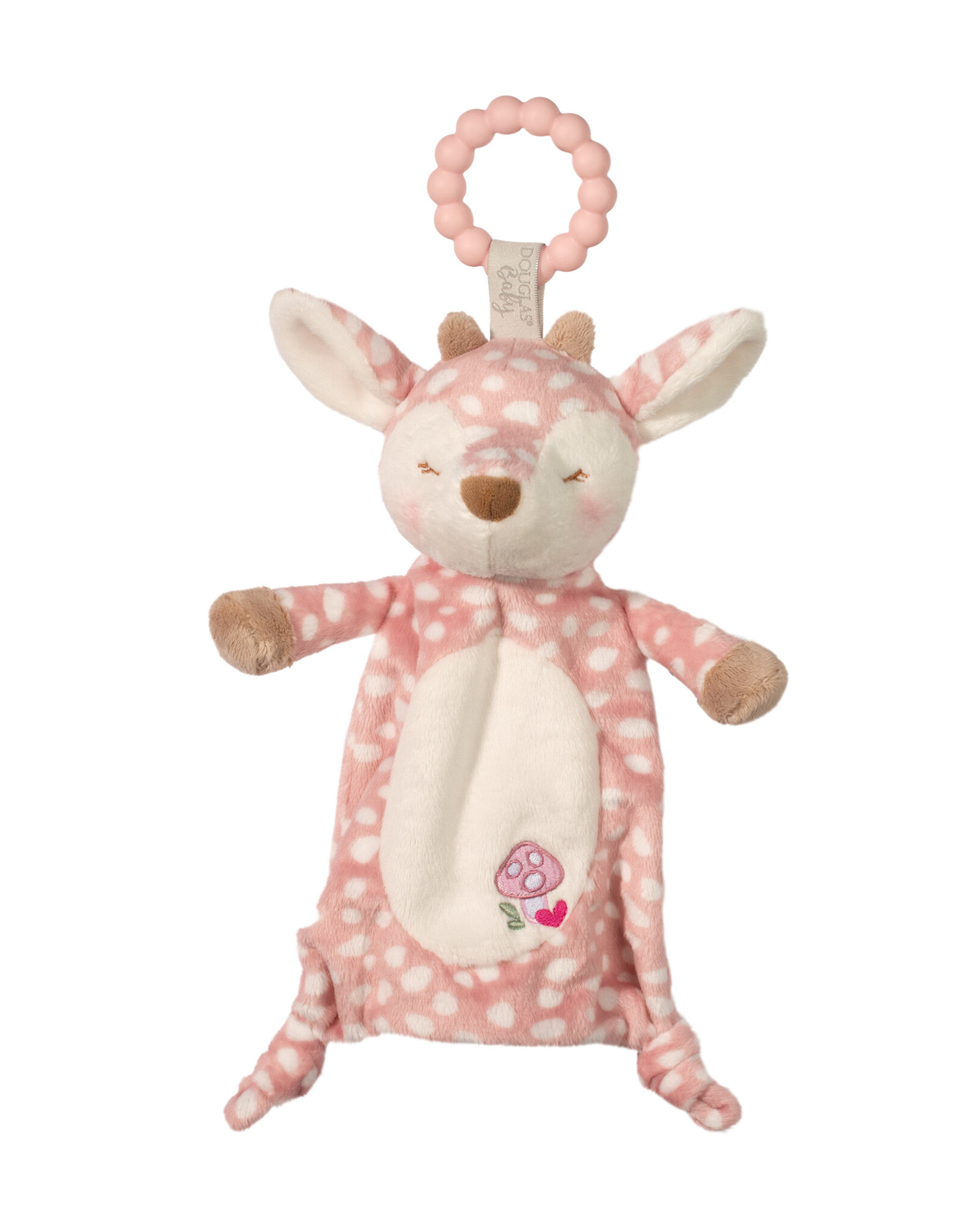 Douglas Cuddle Toys Farrah Pink Fawn Lil' Teether