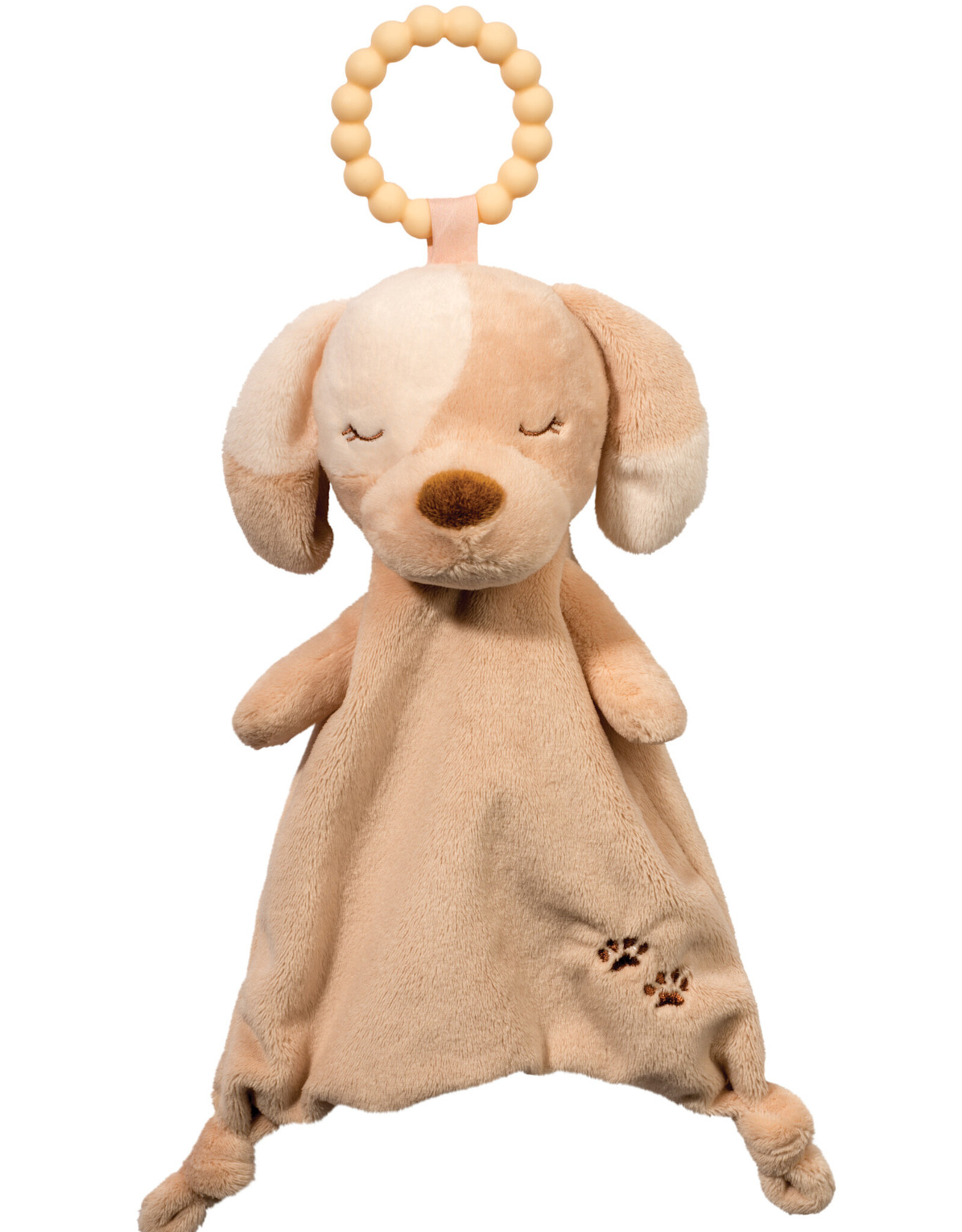 Douglas Cuddle Toys Auggie Tan Puppy Lil' Teether