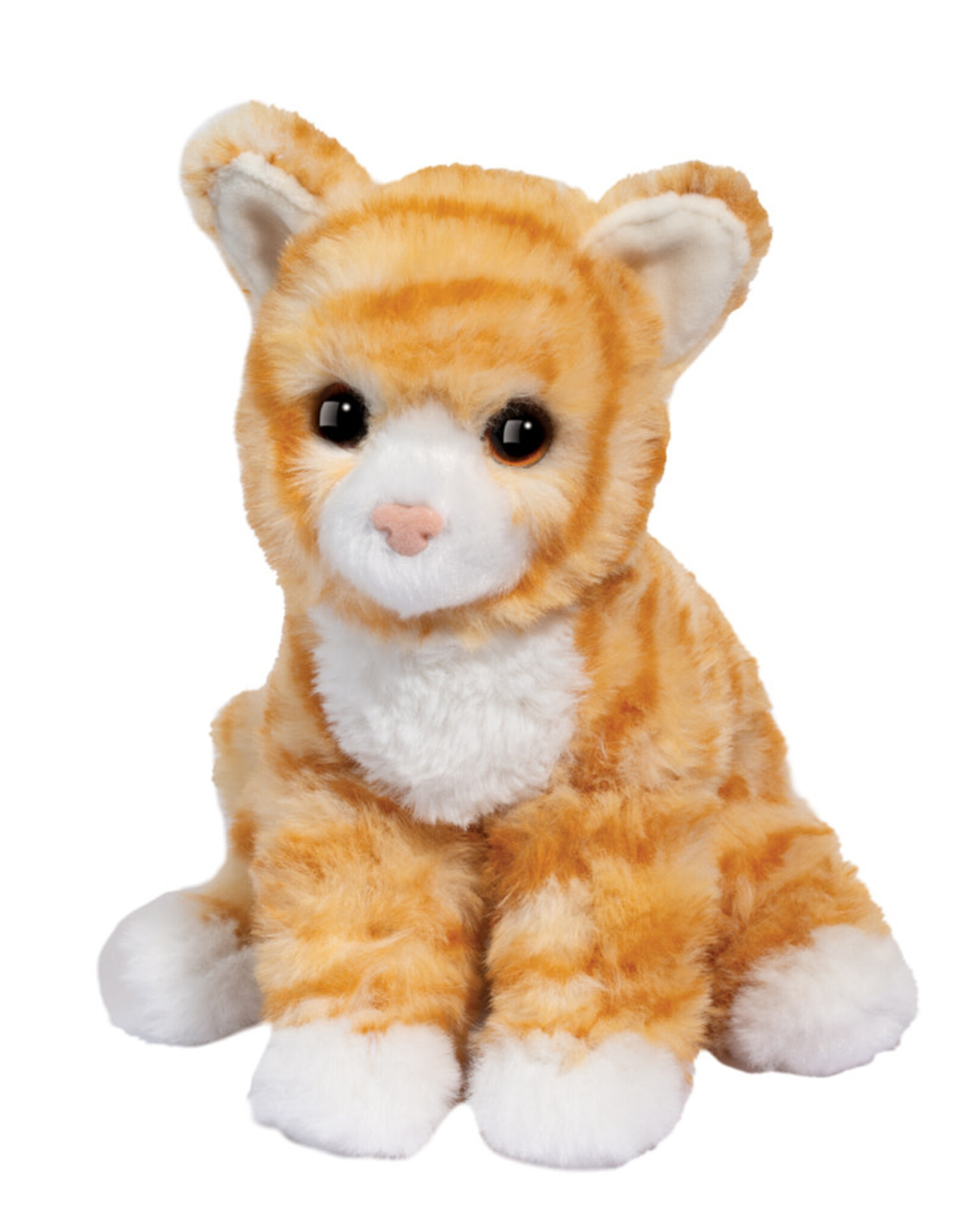 Douglas Cuddle Toys Gingie Striped Cat Mini Soft
