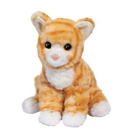 Douglas Cuddle Toys Gingie Striped Cat Mini Soft