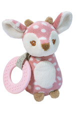 Douglas Cuddle Toys Farrah Pink Fawn Playtivity Rattle