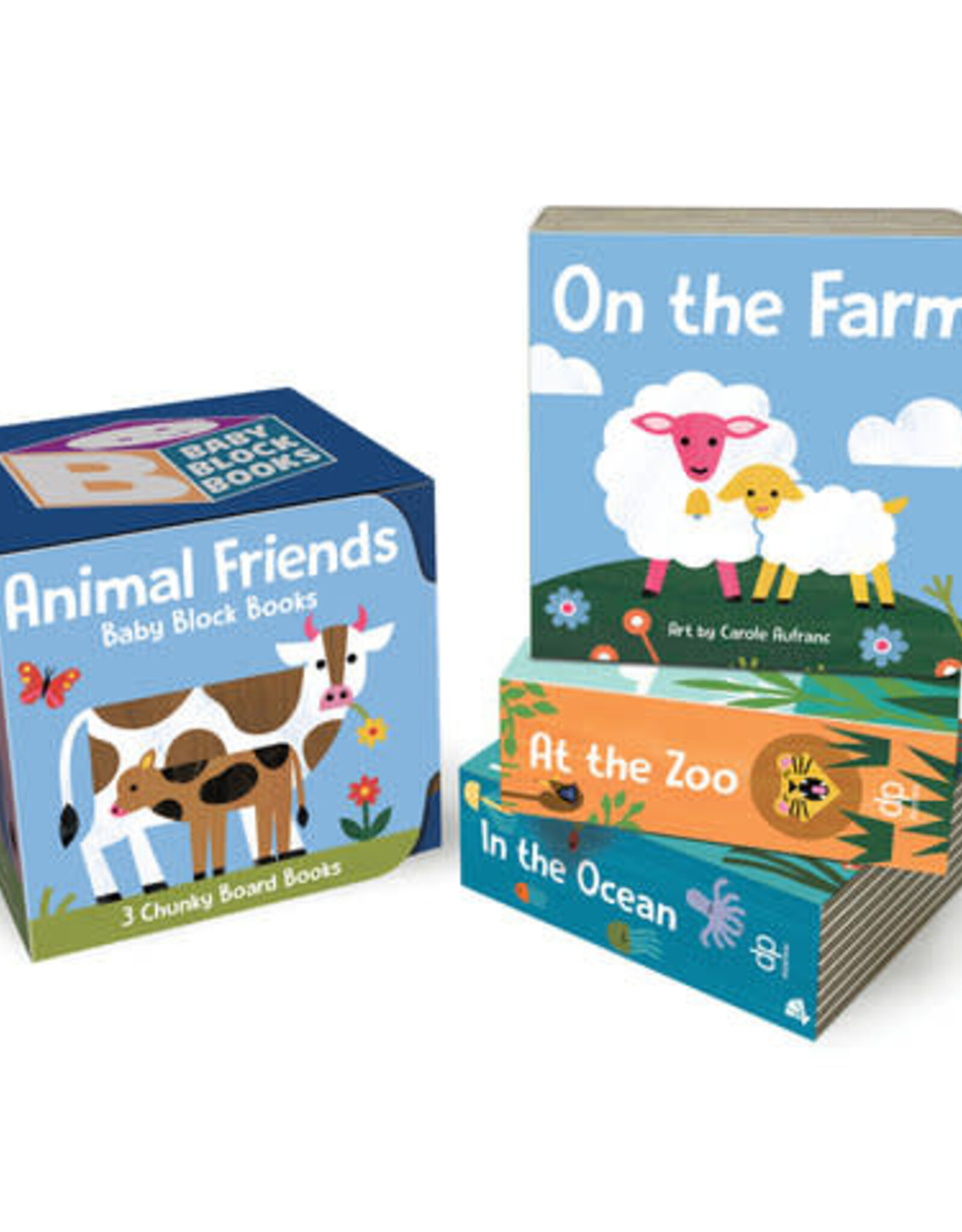 Baby Block Books - Wild Animals