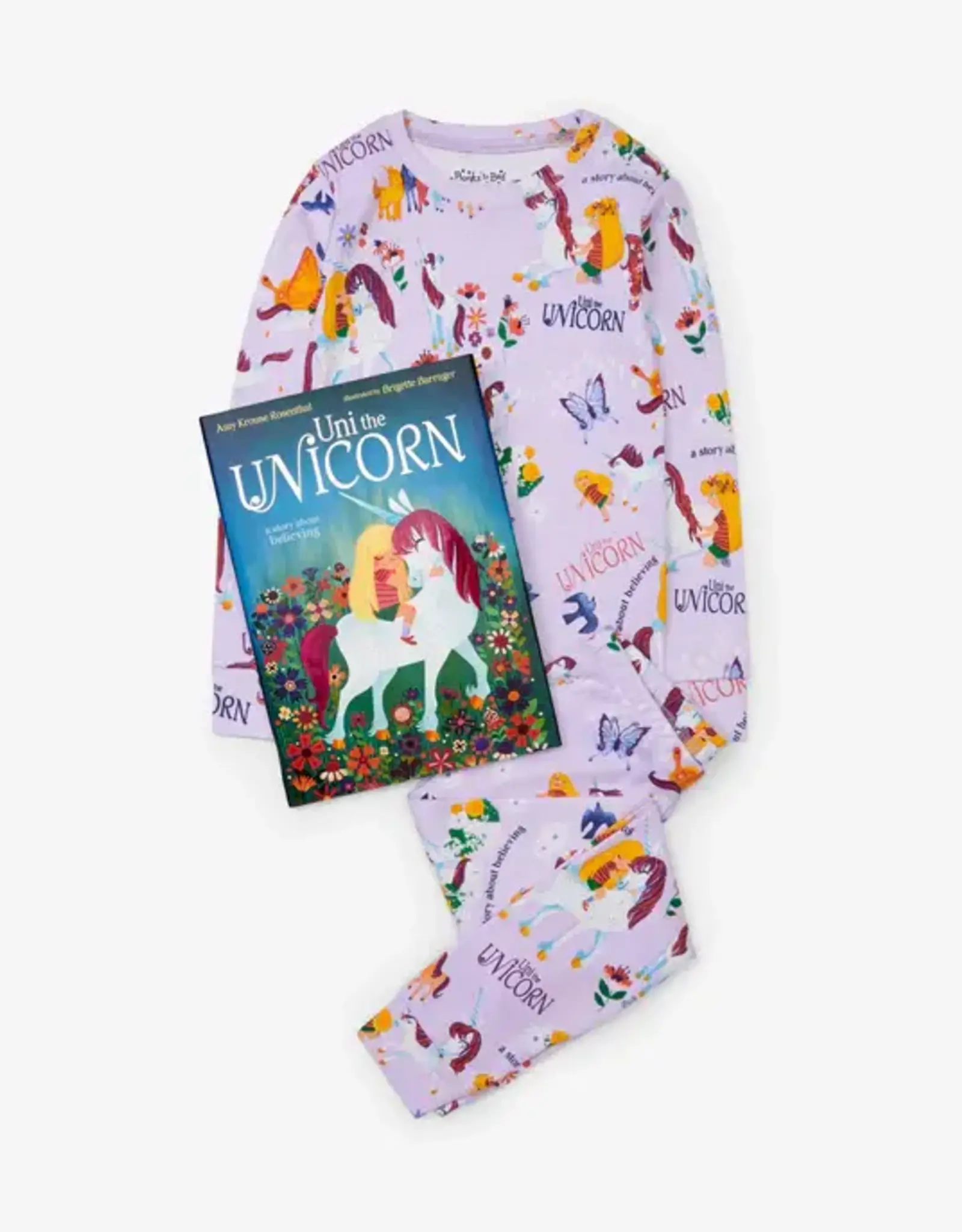 Uni the Unicorn Book & Pajama Set