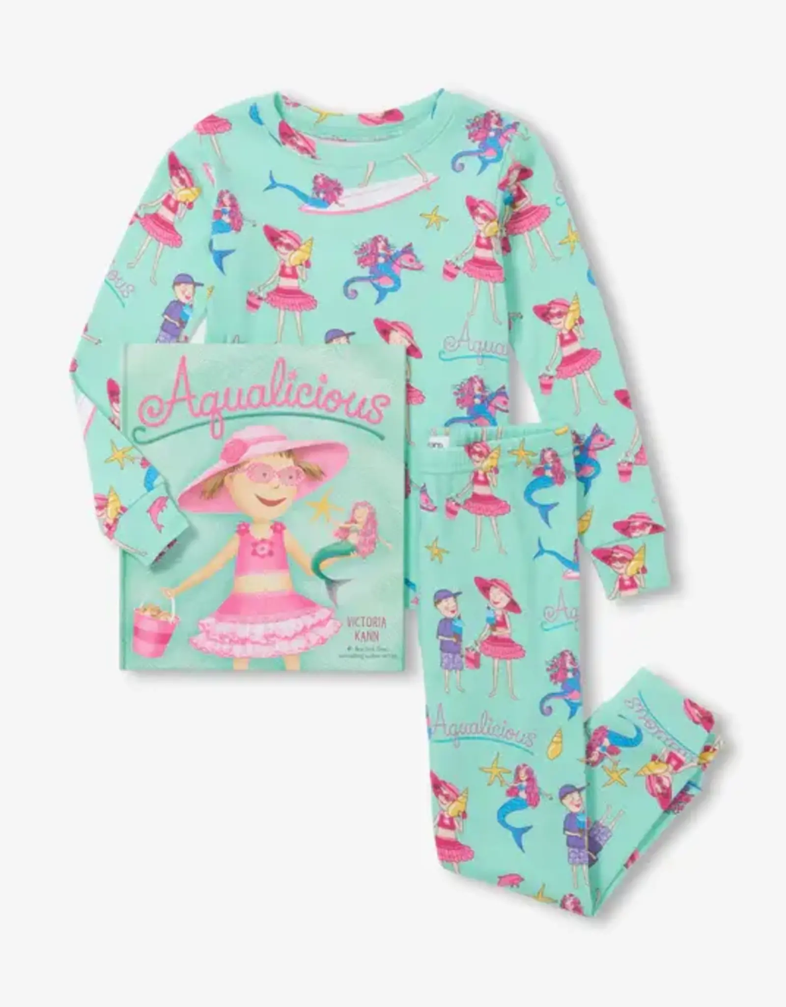 Aqualicious Book & Pajama Set