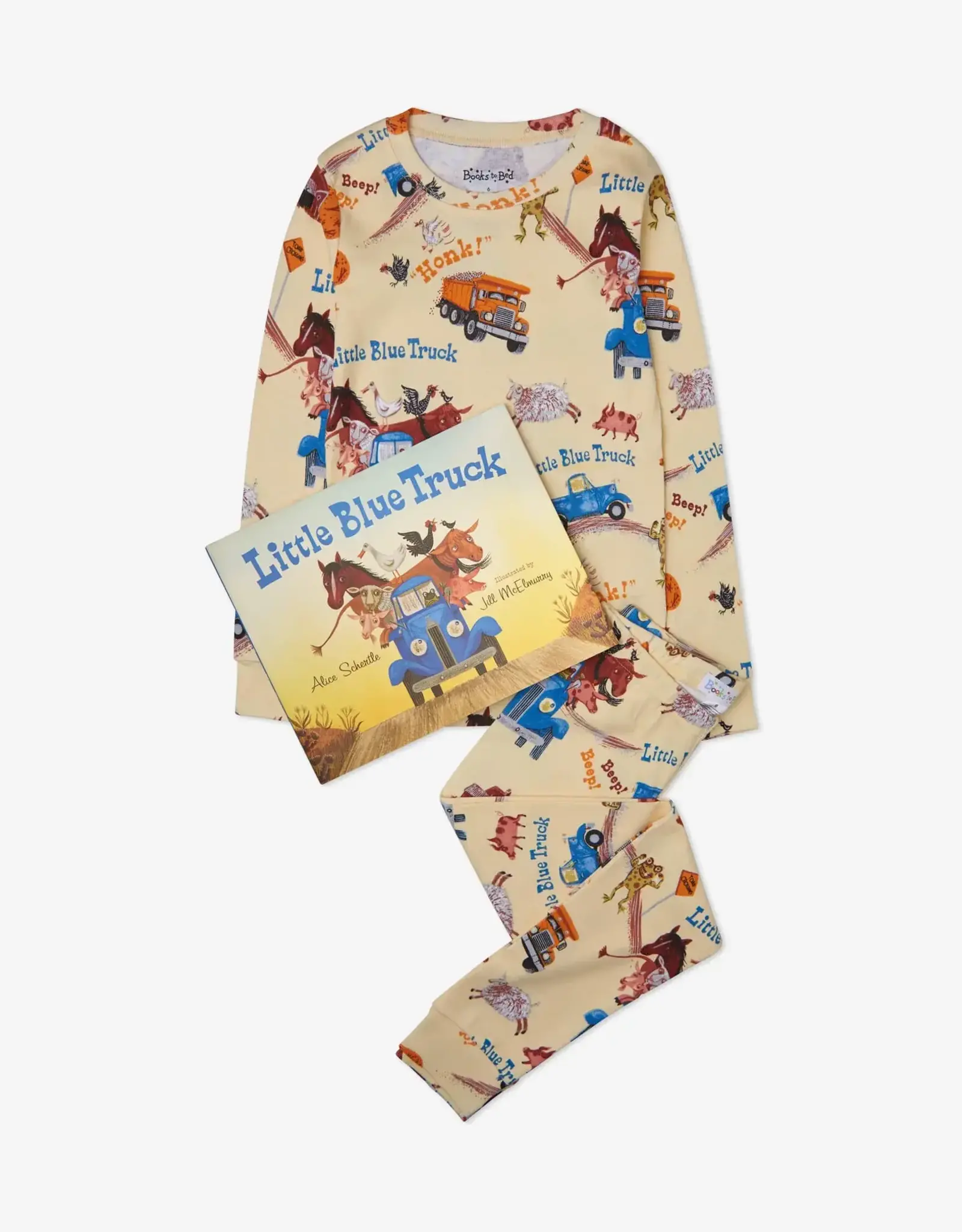Little Blue Truck Book & Pajama Set
