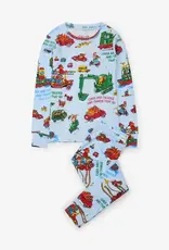 Richard Scarry's Cars & Trucks Book & Pajama Set