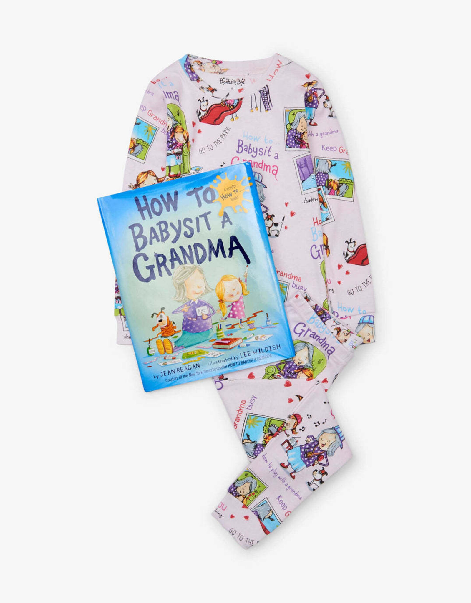 How to Babysit a Grandma Book & Pajama Set