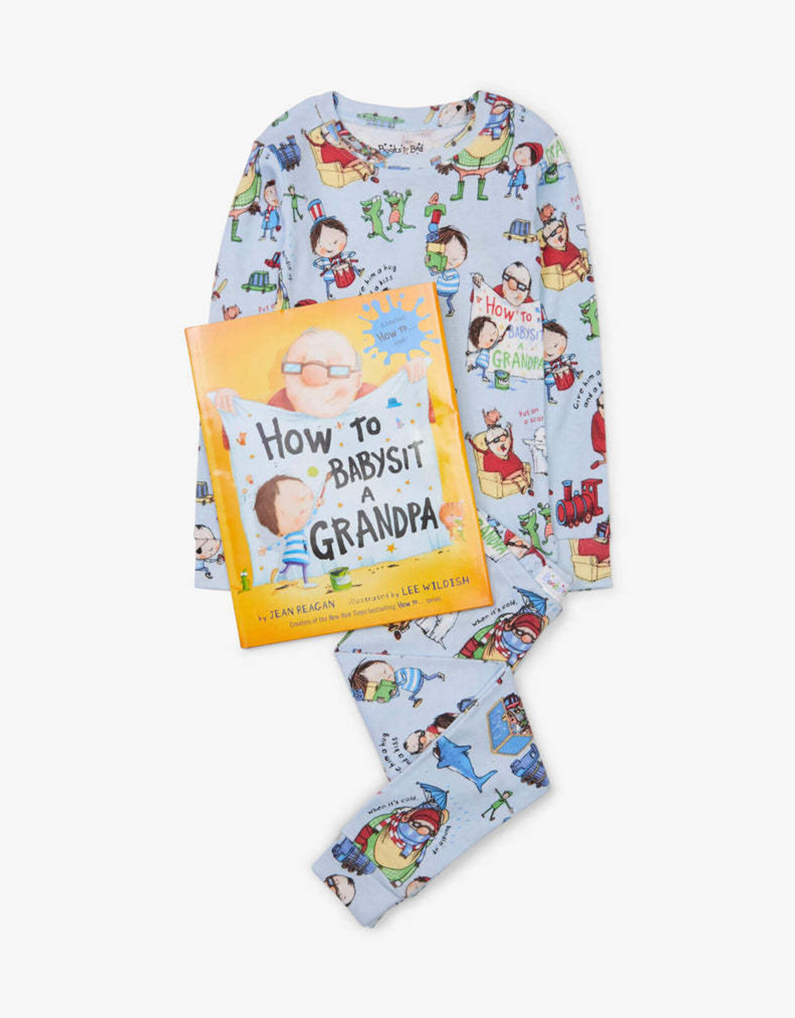 How to Babysit a Grandpa Book & Pajama Set