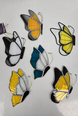 Stained Glass Butterfly Suncatcher - various colours