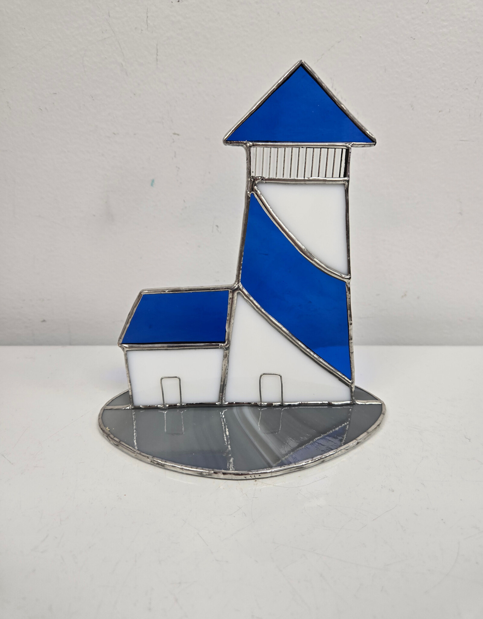 Stained Glass Lighthouse - 6"