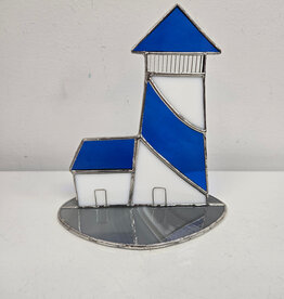 Stained Glass Lighthouse - 6"