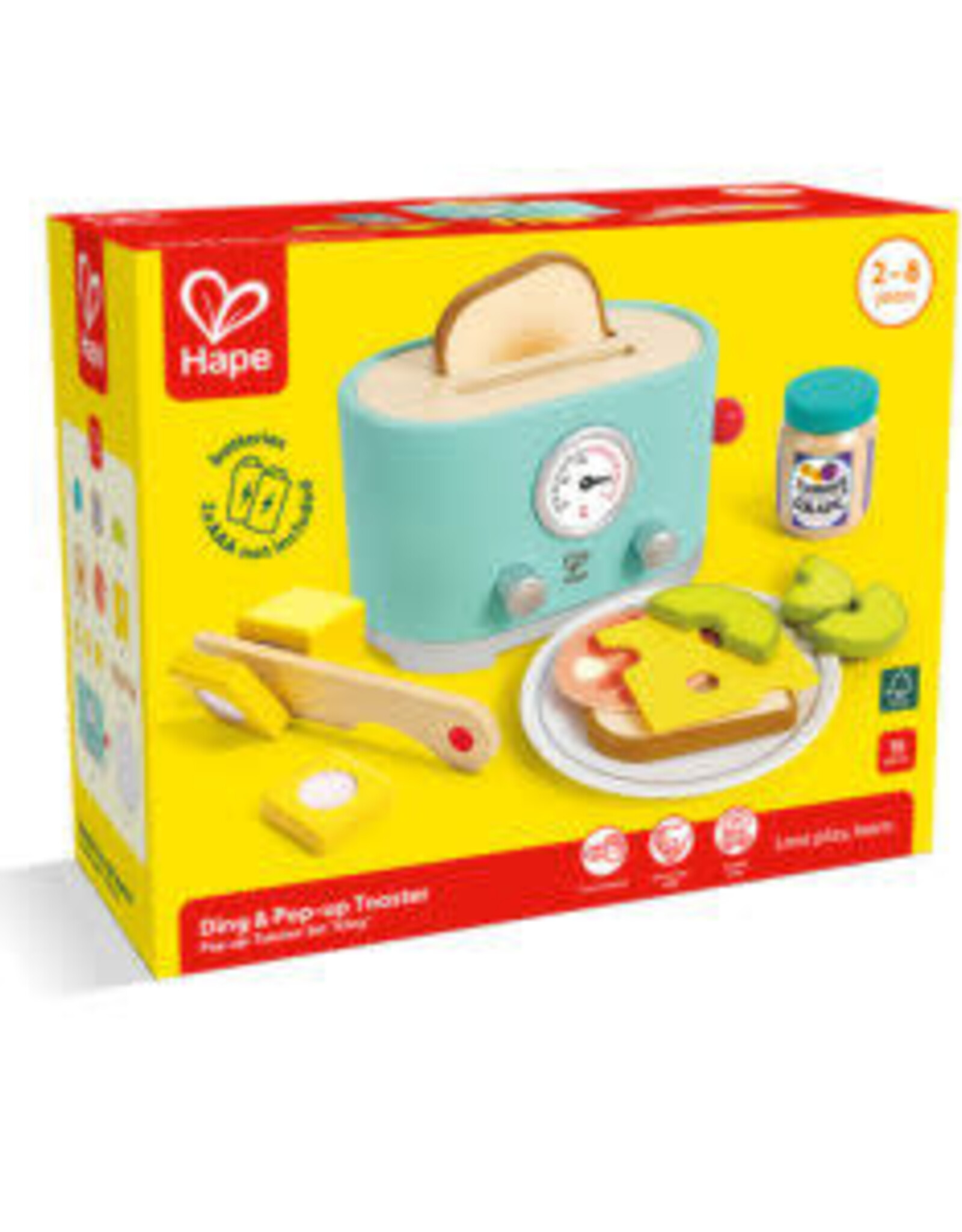 Hape Ding & Pop-Up Toaster