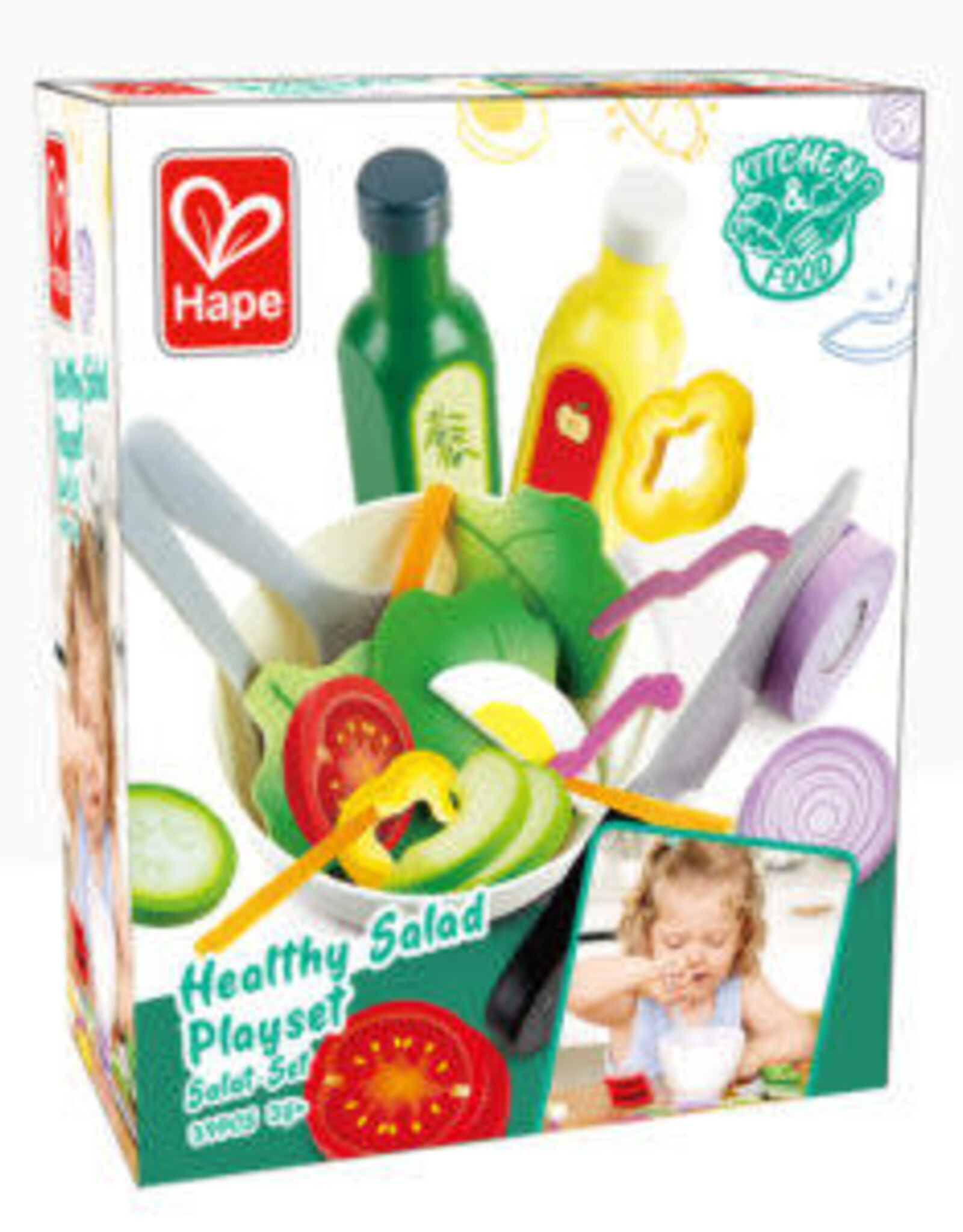 Hape Healthy Salad Playset