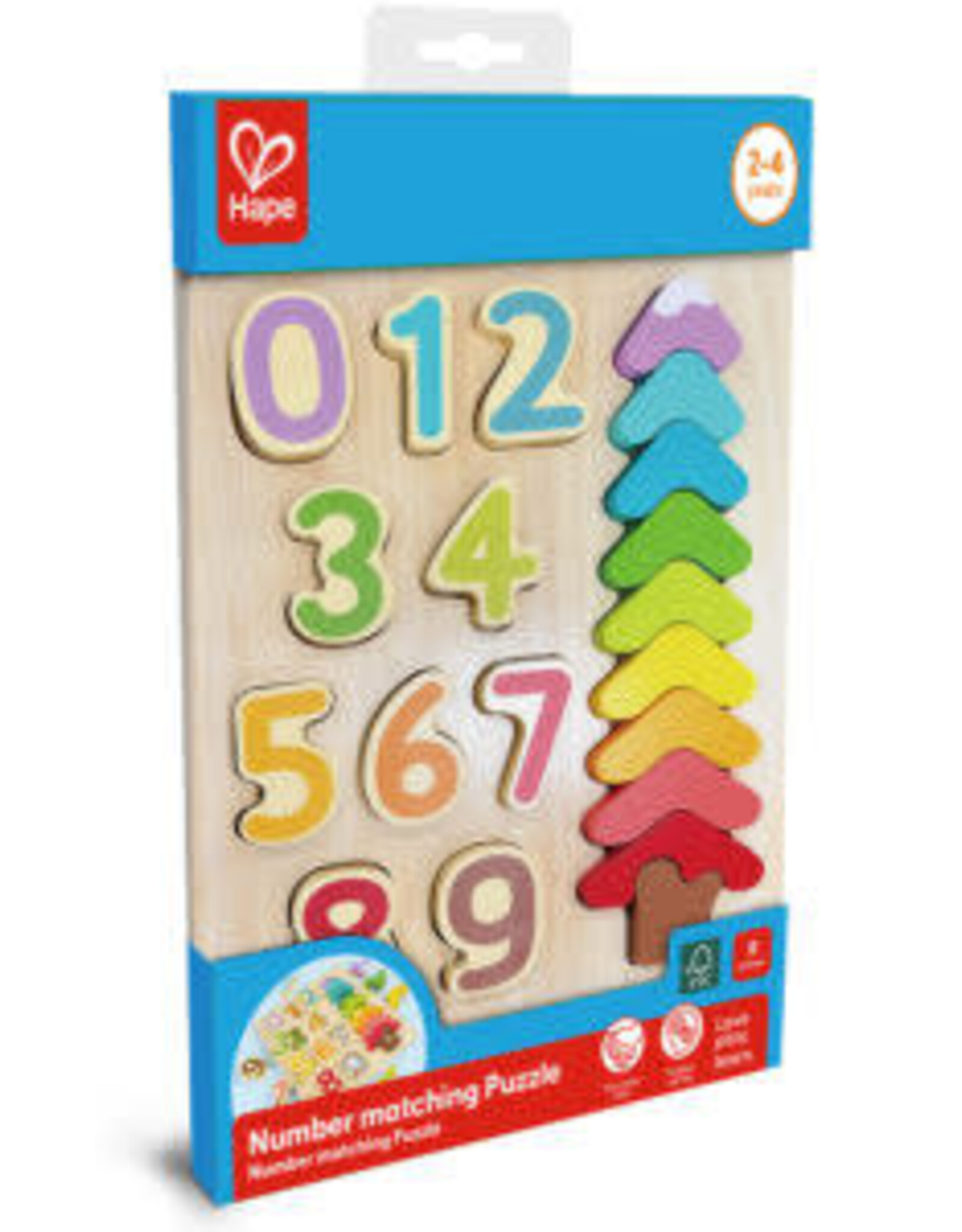 Hape Colours & Numbers Puzzle