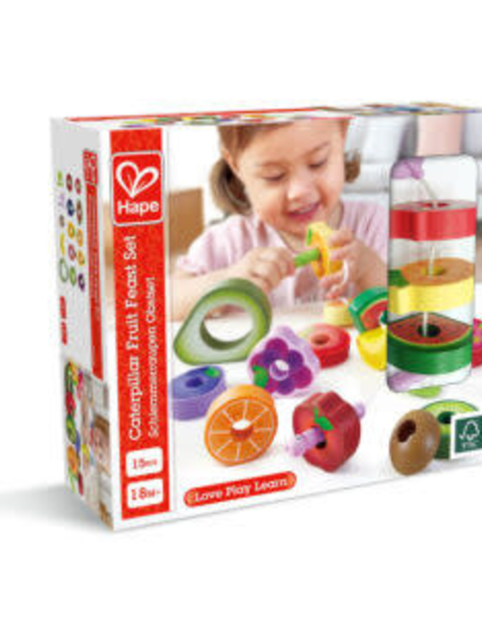 Hape Caterpillar Fruit Feast Set