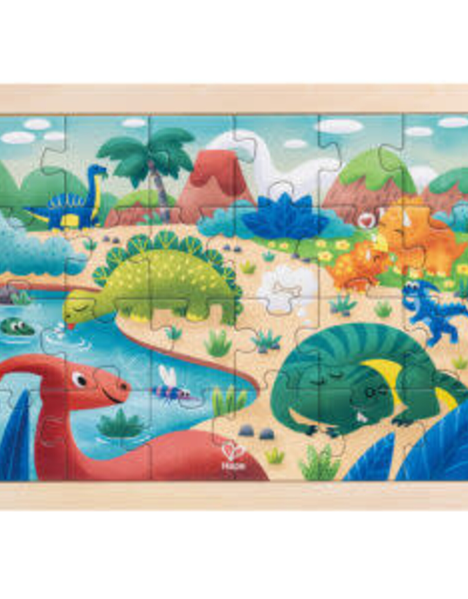 Hape Dino Wooden Puzzle
