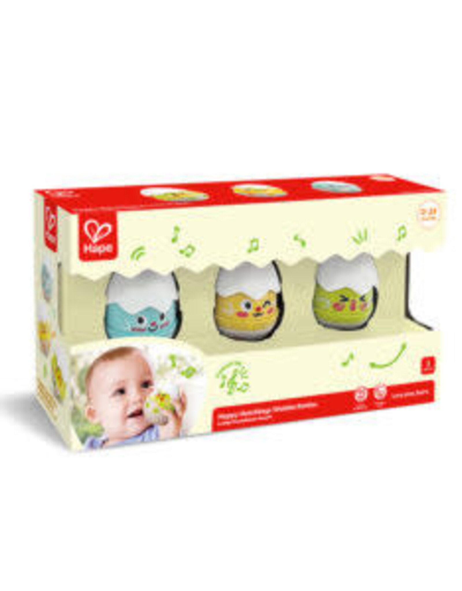 Hape Happy Hatchlings Wobble Rattles