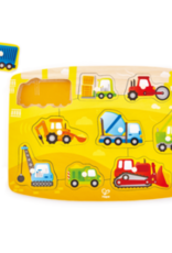 Hape Construction Peg Puzzle