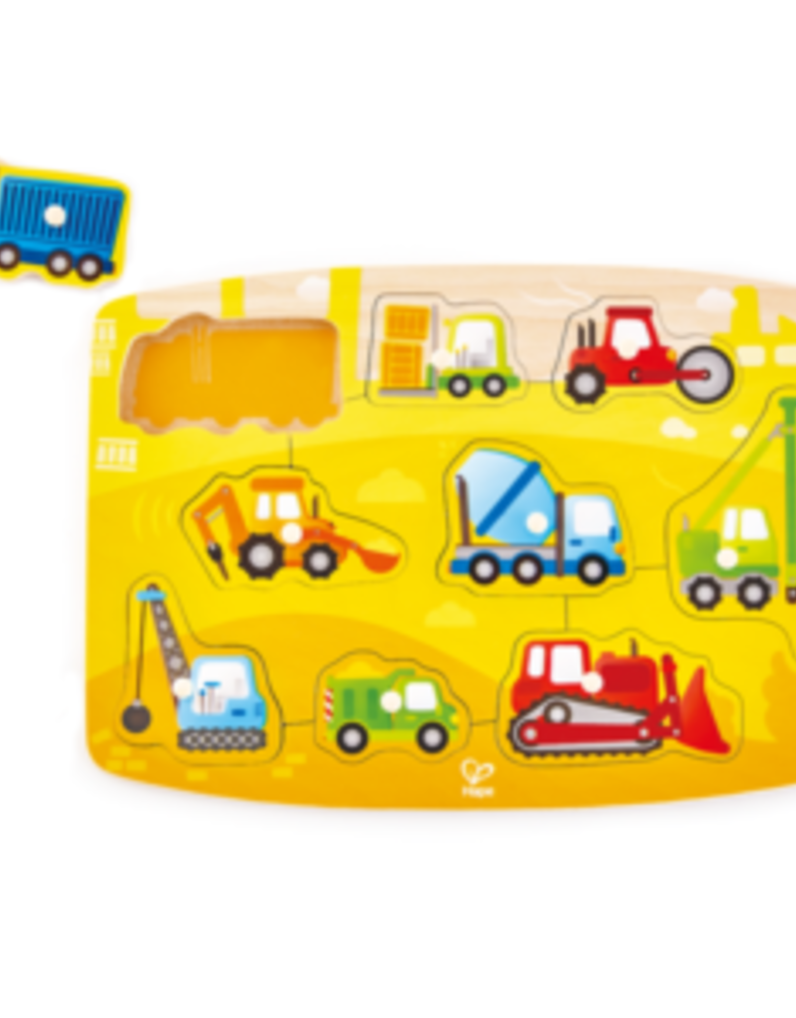 Hape Construction Peg Puzzle