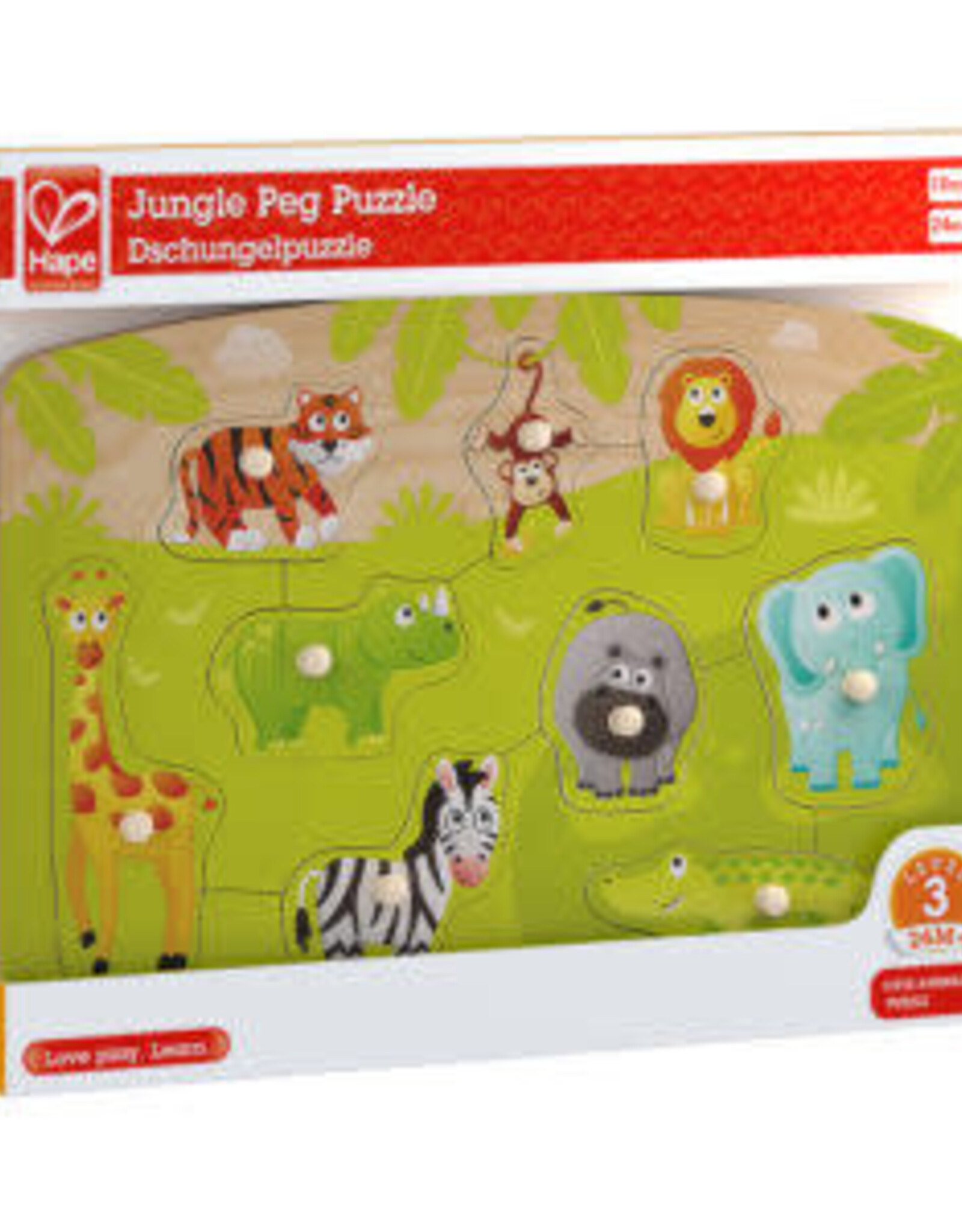 Hape Jungle Peg Puzzle