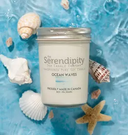 Serendipity Soy Candles 8oz Jar Candle - Ocean Waves