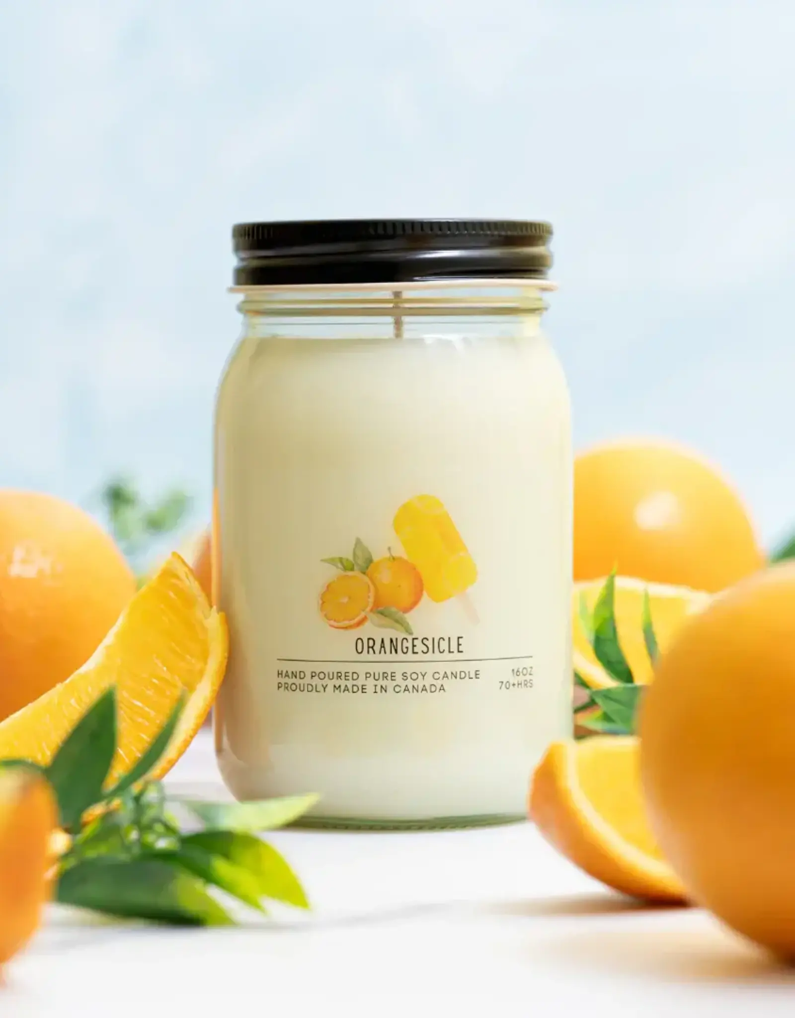 Serendipity Soy Candles 16oz Jar Candle - Orangesicle