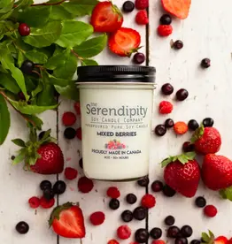 Serendipity Soy Candles 8oz Jar Candle - Mixed Berries