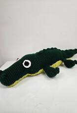 Crocheted Large Stuffie - Alligator