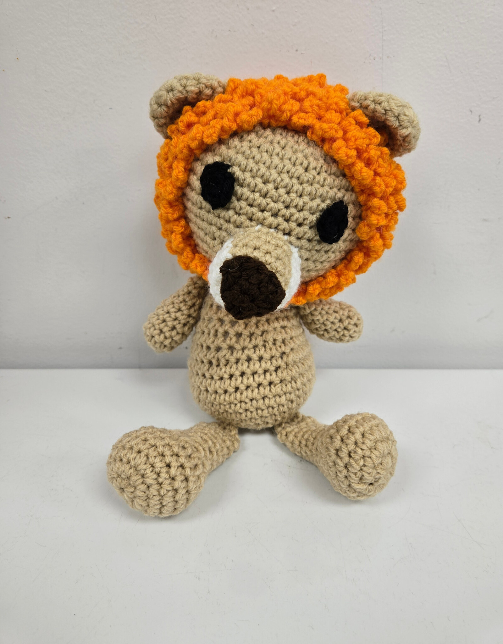 Crocheted Small Stuffie - Lion