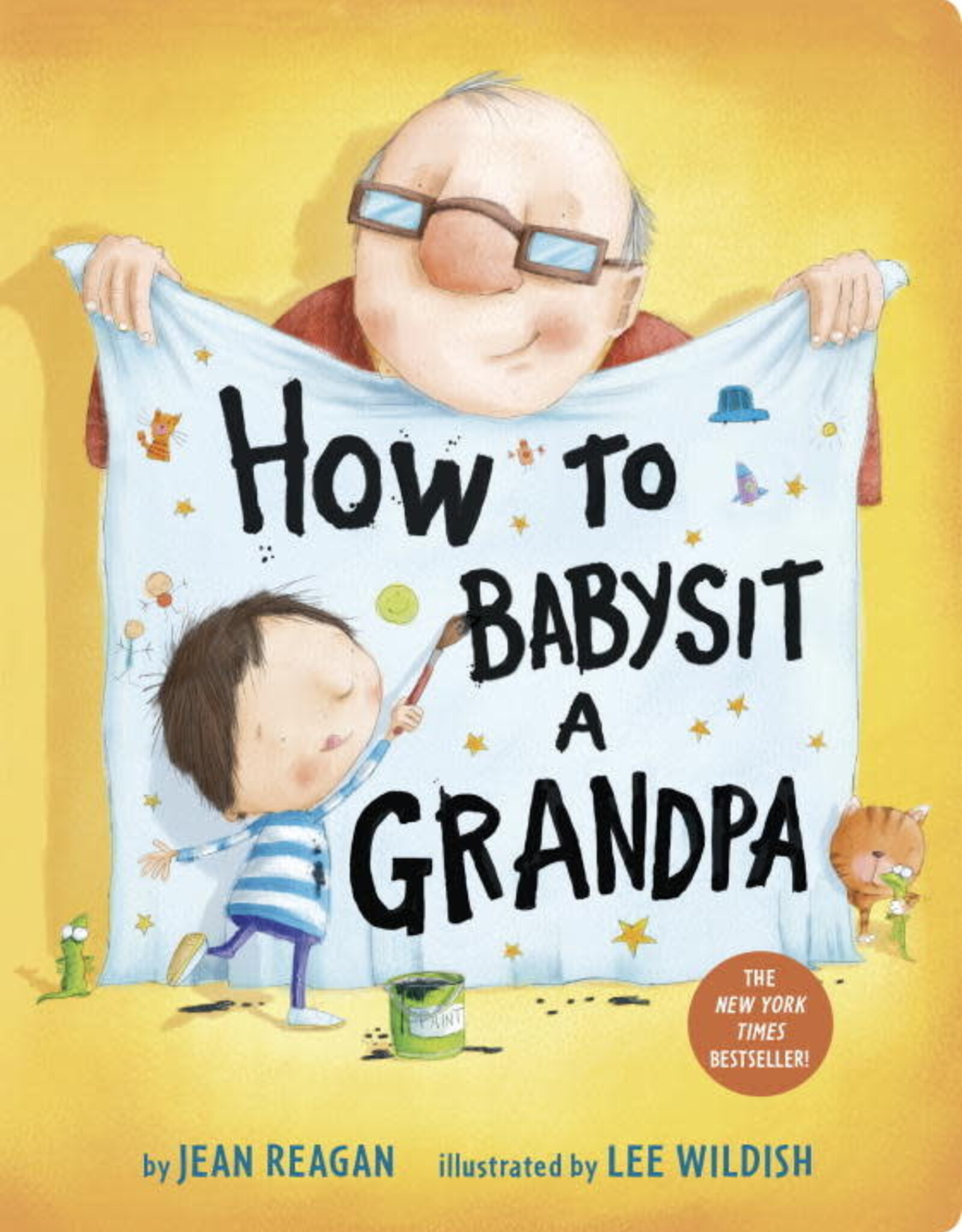 How to Babysit a Grandpa Board Book