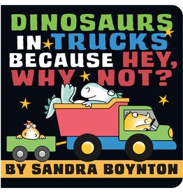 Dinosaurs in Trucks Because Hey, Why Not?