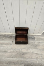 Wooden Treasure Chest Storage Box - 11.75x8x9"