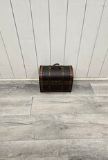 Wooden Treasure Chest Storage Box - 11.75x8x9"