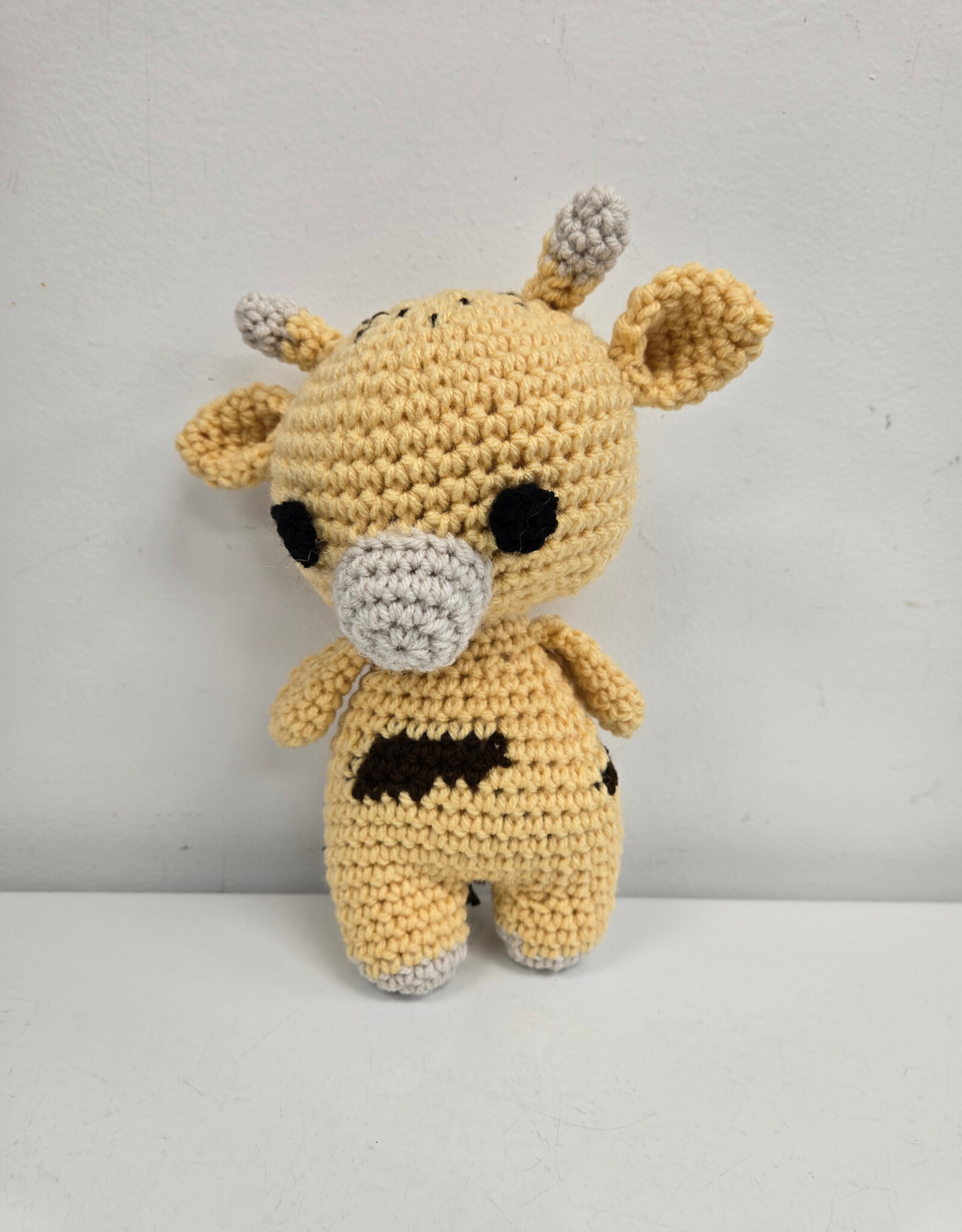 Crocheted Small Stuffie -  Giraffe