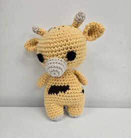 Crocheted Small Stuffie -  Giraffe