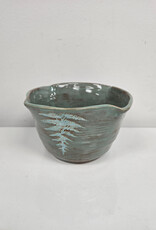 Clayworks & Candles Fern Bread Bowl - SF195