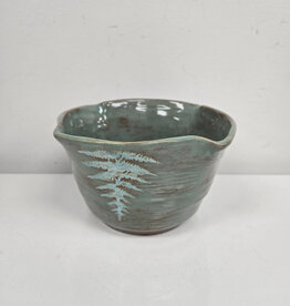 Clayworks & Candles Fern Bread Bowl - SF195