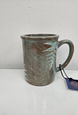 Clayworks & Candles Fern Large Handled Mug -SF196