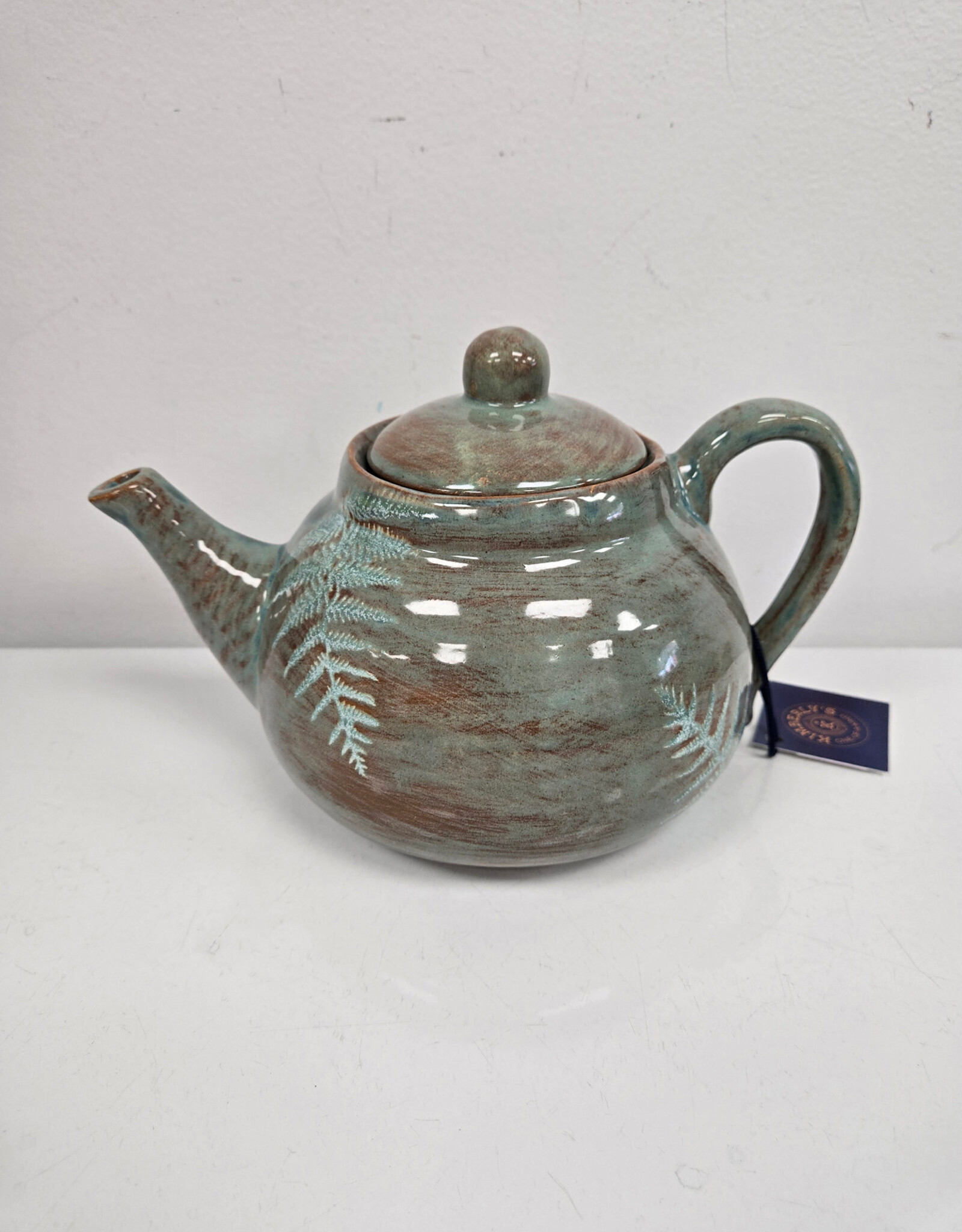 Clayworks & Candles Fern Teapot - SF130